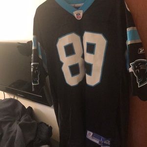 Reebok Panthers Steve Smith Stitched Jersey